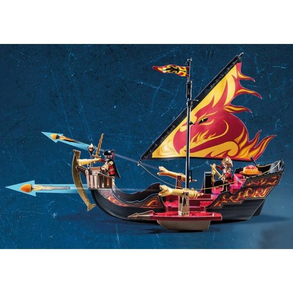 Playmobil Novelmore 70641: Πλοίο της Φωτιάς του Burnham