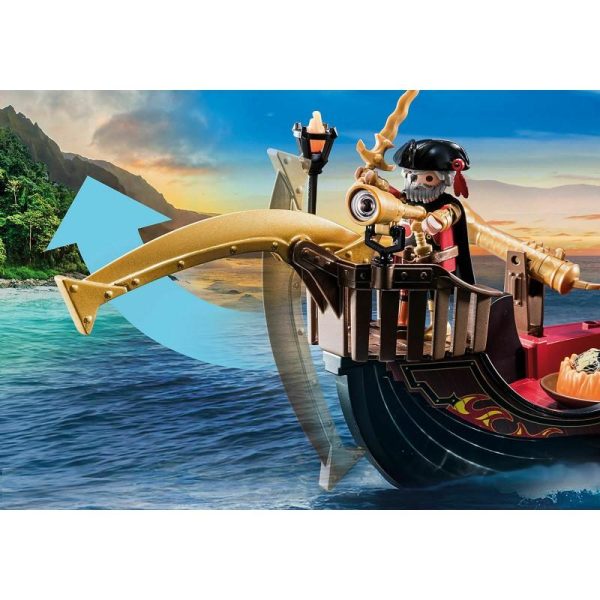 Playmobil Novelmore 70641: Πλοίο της Φωτιάς του Burnham