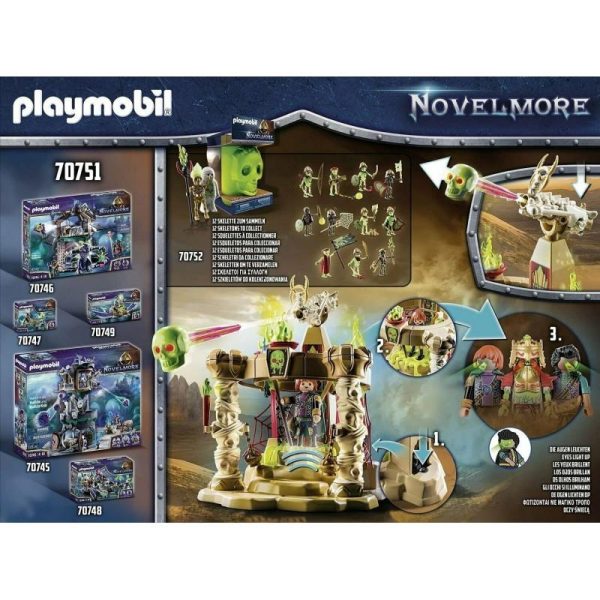 Playmobil Novelmore Sal' Ahari Sands 70751: Ιερό Του Στρατού Των Σκελετών