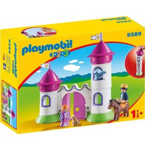 Playmobil 1.2.3 9389: Κάστρο Με Στοιβαζόμενους Πύργους