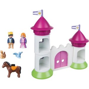 Playmobil 1.2.3 9389: Κάστρο Με Στοιβαζόμενους Πύργους