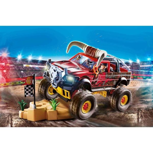 Playmobil Stunt Show 70549: Monster Truck Κόκκινος Ταύρος