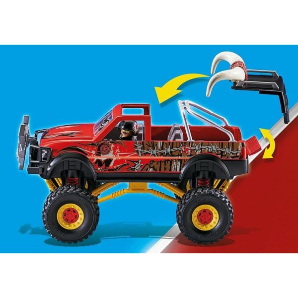 Playmobil Stunt Show 70549: Monster Truck Κόκκινος Ταύρος