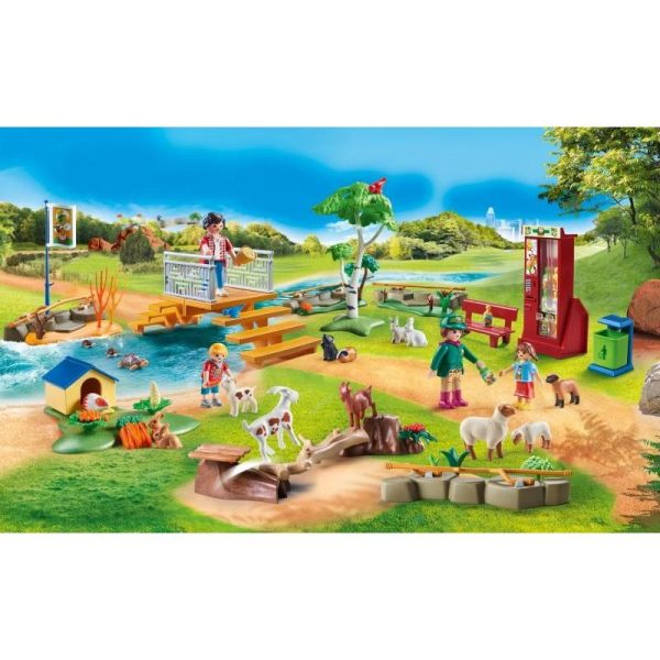 Playmobil Family Fun 70342: Ζωολογικός Κήπος Με Ήμερα Ζωάκια