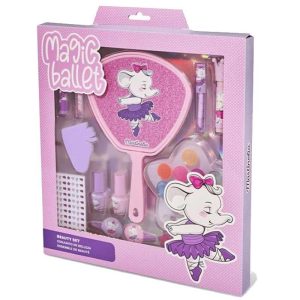 Martinelia Magic Ballet Mirror Set: Σετ Ομορφιάς με Παιδικά Καλλυντικά & Καθρέφτη