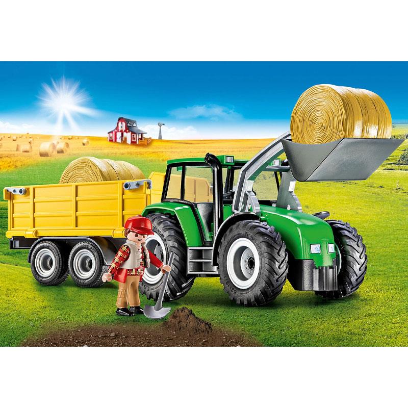 Playmobil Country 9317: Τρακτέρ με Τρέιλερ