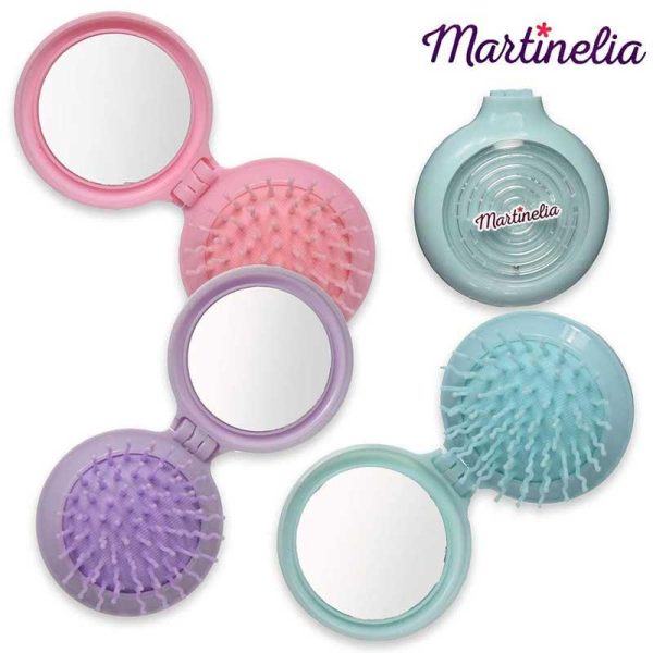 Martinelia Sweet Dreams Hair Brush: Παιδική Βούρτσα Μαλλιών με Καθρεφτάκι