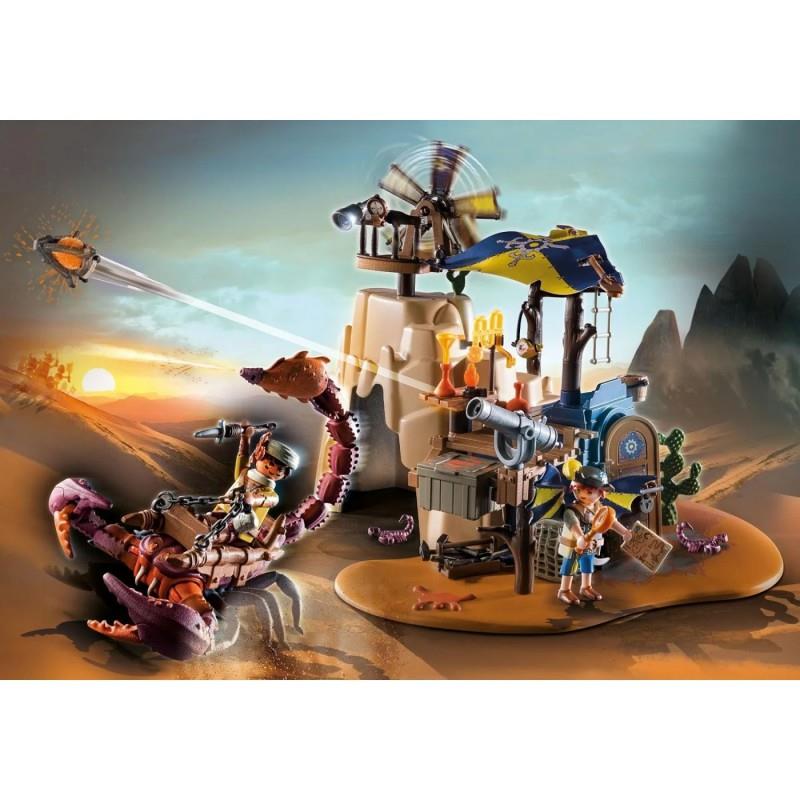 Playmobil Novelmore Sal'ahari Sands 71024: Μυστική Βάση με Γιγάντιο Σκορπιό