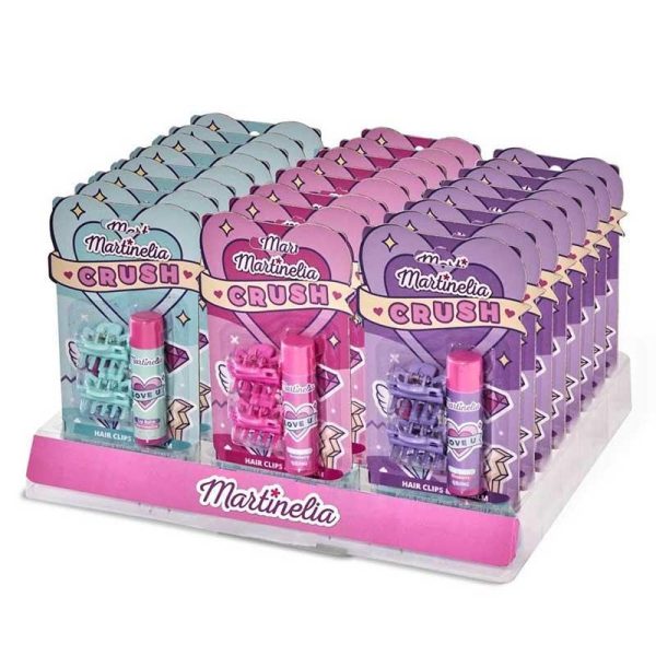 Martinelia Crush: 2x Hair Clips & Lip Balm 4gr