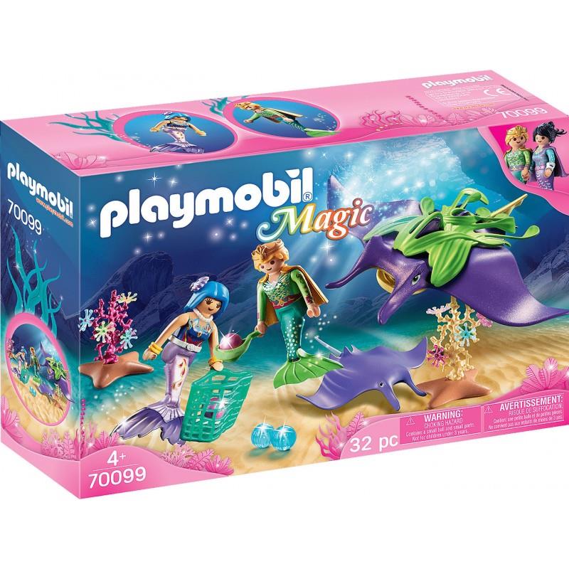 Playmobil Magic 70099: Συλλέκτες Μαργαριταριών με Γιγάντιο Σαλάχι Μάντα