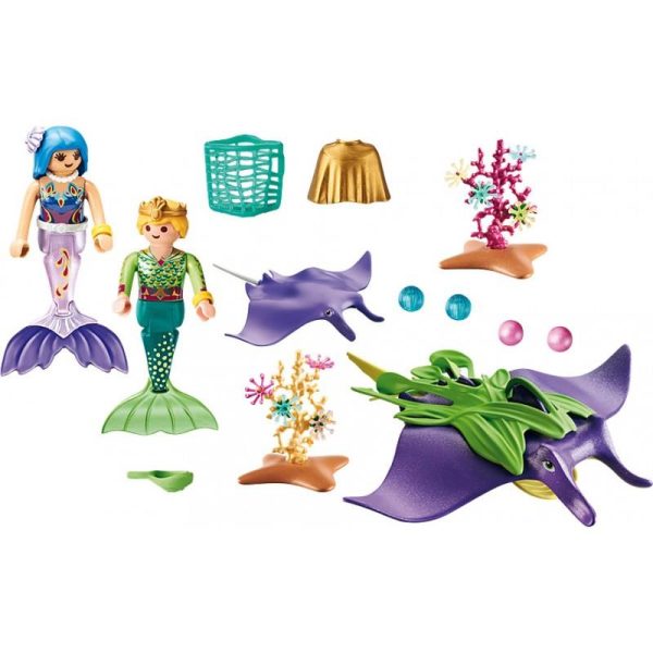 Playmobil Magic 70099: Συλλέκτες Μαργαριταριών με Γιγάντιο Σαλάχι Μάντα