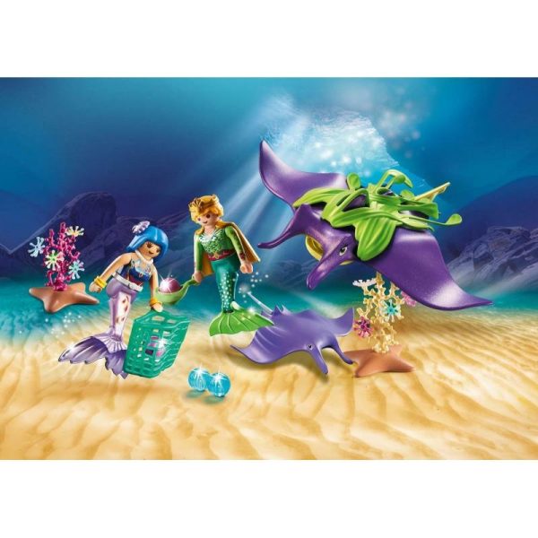 Playmobil Magic 70099: Συλλέκτες Μαργαριταριών με Γιγάντιο Σαλάχι Μάντα