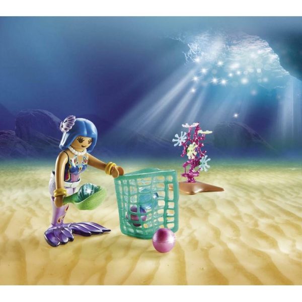 Playmobil Magic 70099: Συλλέκτες Μαργαριταριών με Γιγάντιο Σαλάχι Μάντα