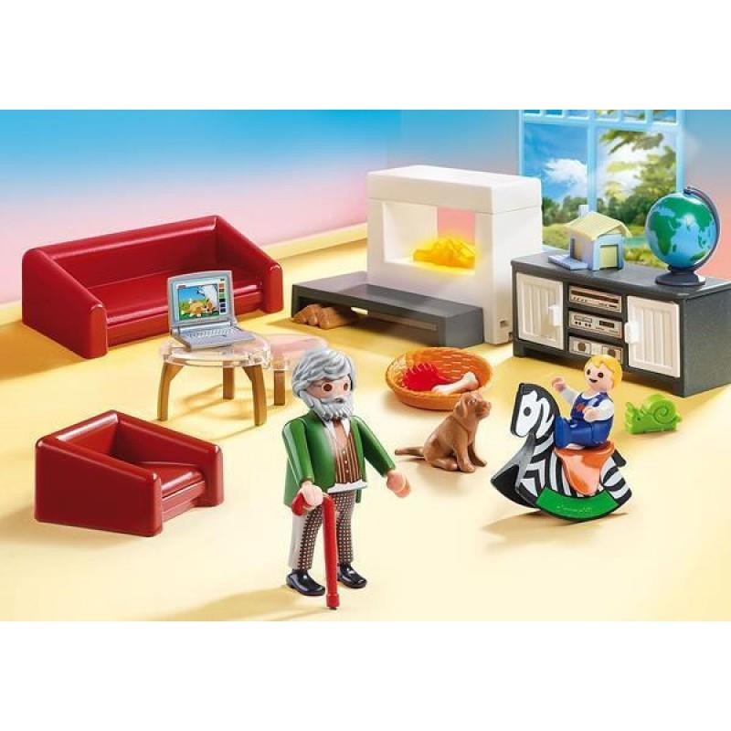 Playmobil Dollhouse 70207: Σαλόνι Κουκλόσπιτου