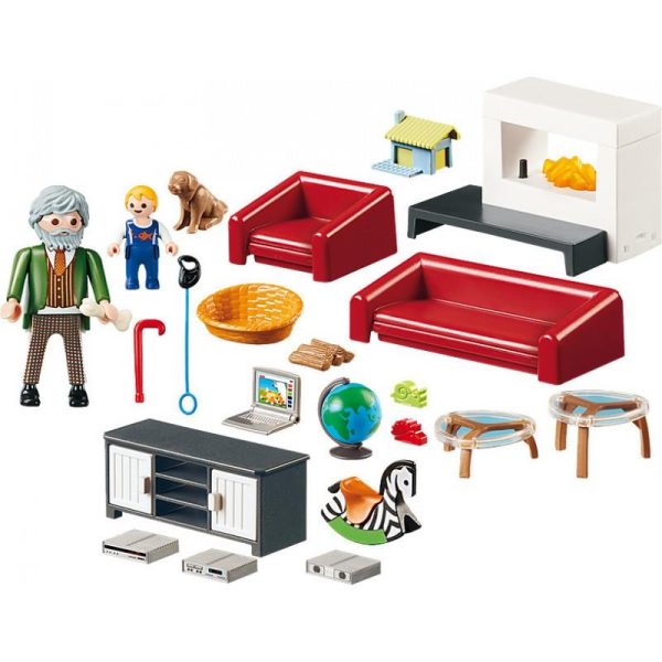 Playmobil Dollhouse 70207: Σαλόνι Κουκλόσπιτου