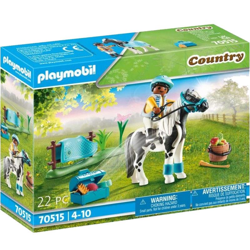 Playmobil Country 70515: Αναβάτης με πόνυ Lewitzer