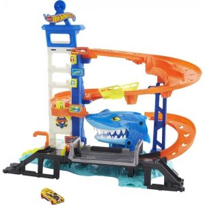 Hot Wheels City Attacking Shark Escape - Πίστα με Καρχαρία