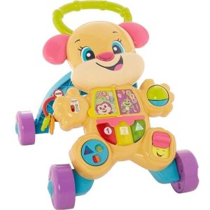 Fisher-Price Εκπαιδευτική Στράτα - Σκυλάκι Ροζ με Δραστηριότητες & Μουσική