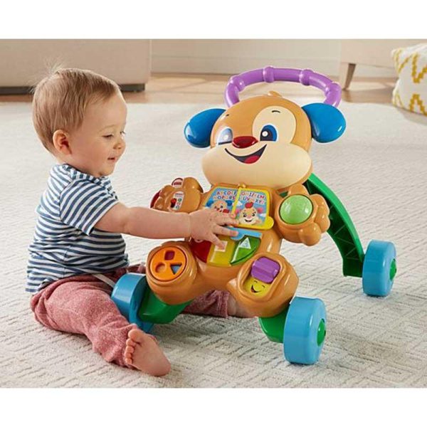 Fisher-Price Εκπαιδευτική Στράτα - Σκυλάκι Μπλε με Δραστηριότητες & Μουσική