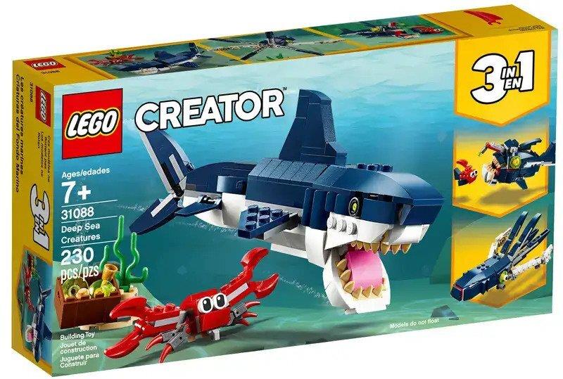 Lego Creator 3-in-1 31088: Deep Sea Creatures