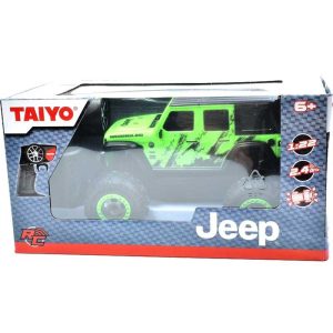 TAIYO Jeep Wrangler Sahara Green - Τηλεκατευθυνόμενο Όχημα 1:22 (18cm)