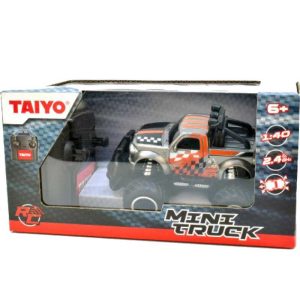 TAIYO Mini Truck Gun Metal - Τηλεκατευθυνόμενο Όχημα 1:40 (13cm)