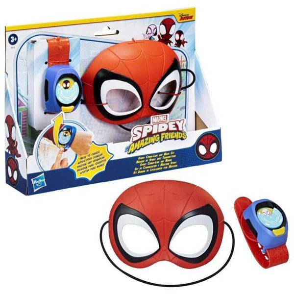 Marvel Spidey And His Amazing Friends: Spidey Comm-Link & Mask Set - Σετ Μάσκα & Ρολόι