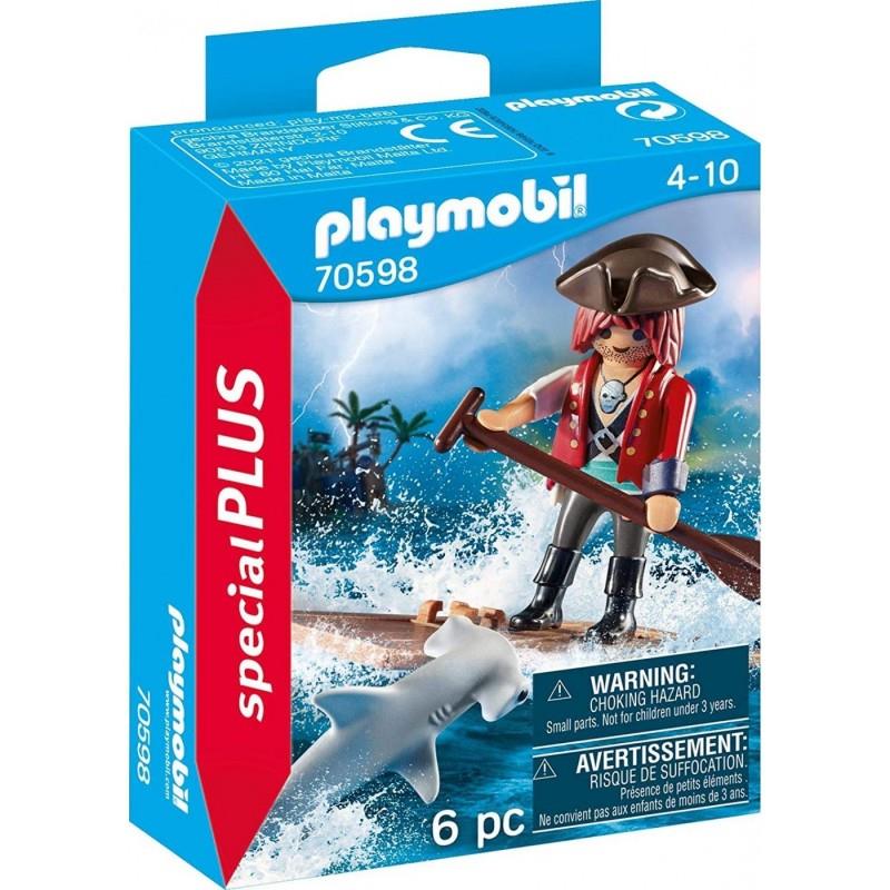 Playmobil Special Plus 70598: Πειρατής με σχεδία και σφυροκέφαλος