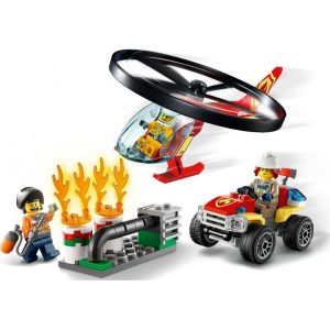 Lego City 60248: Helicopter Fire Response