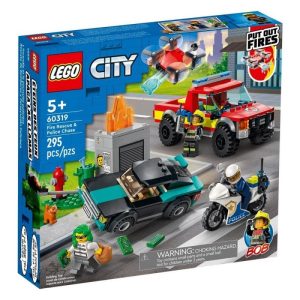 Lego City 60319: Fire Rescue Police Chase