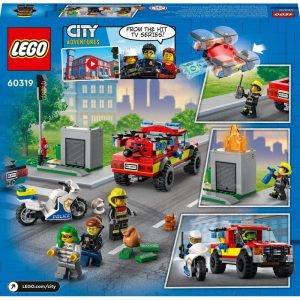 Lego City 60319: Fire Rescue Police Chase