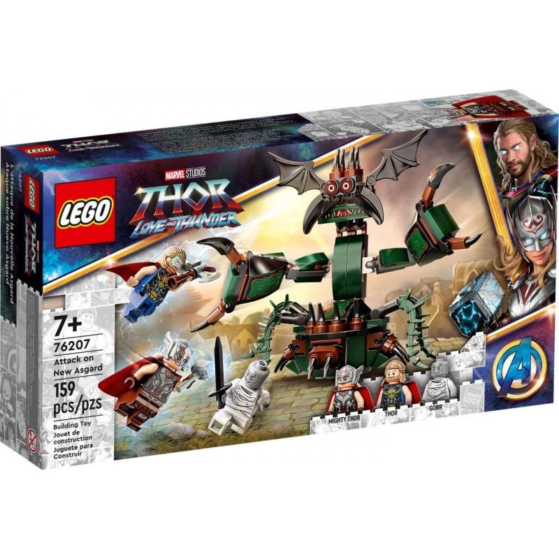 Lego Marvel Super Heroes Love and Thunder 76207: Attack on New Asgard