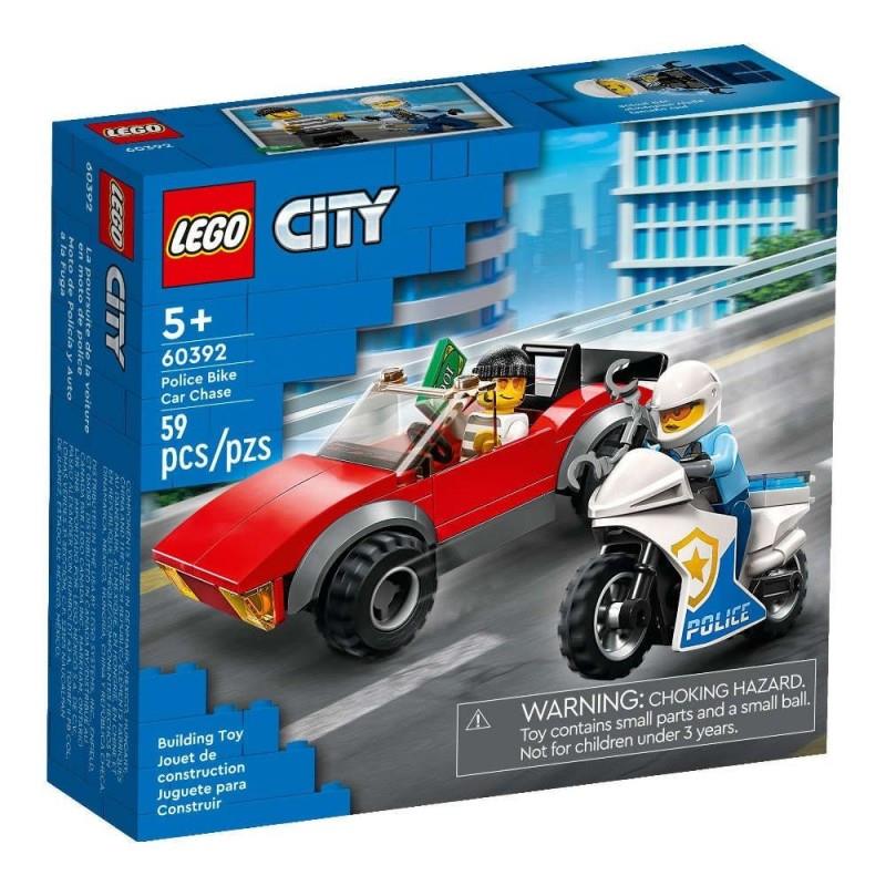 Lego City 60392 : Police Bike Car Chase