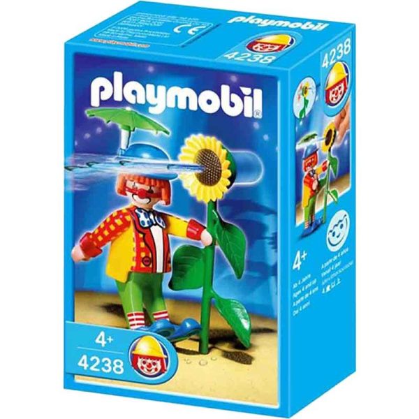 Playmobil 4238- Κλόουν Με Μαγικό Ηλίανθο Νεροπίστολο
