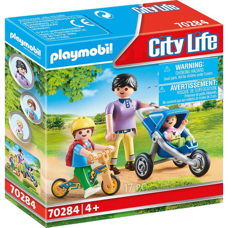 Playmobil City Life 70284: Μαμά και Παιδάκια