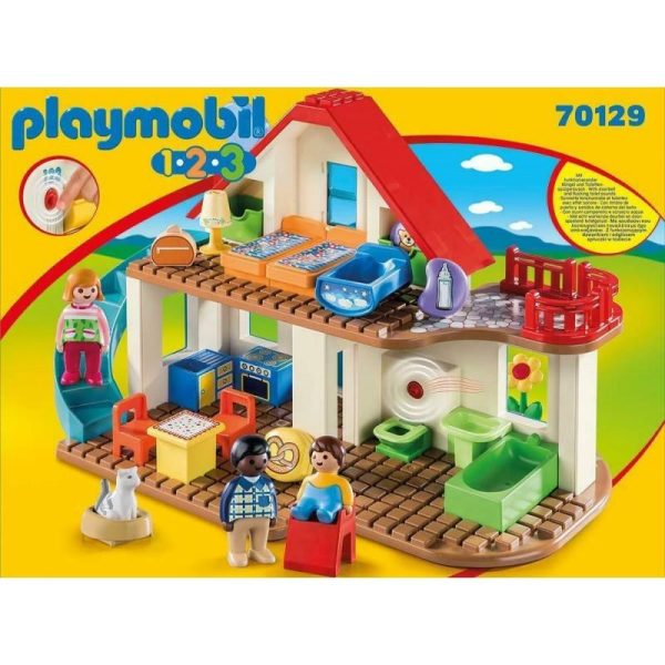 Playmobil 1.2.3 70129: Επιπλωμένο Σπίτι