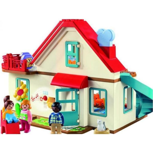 Playmobil 1.2.3 70129: Επιπλωμένο Σπίτι