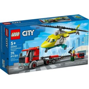 Lego City 60343 : Rescue Helicopter Transporter
