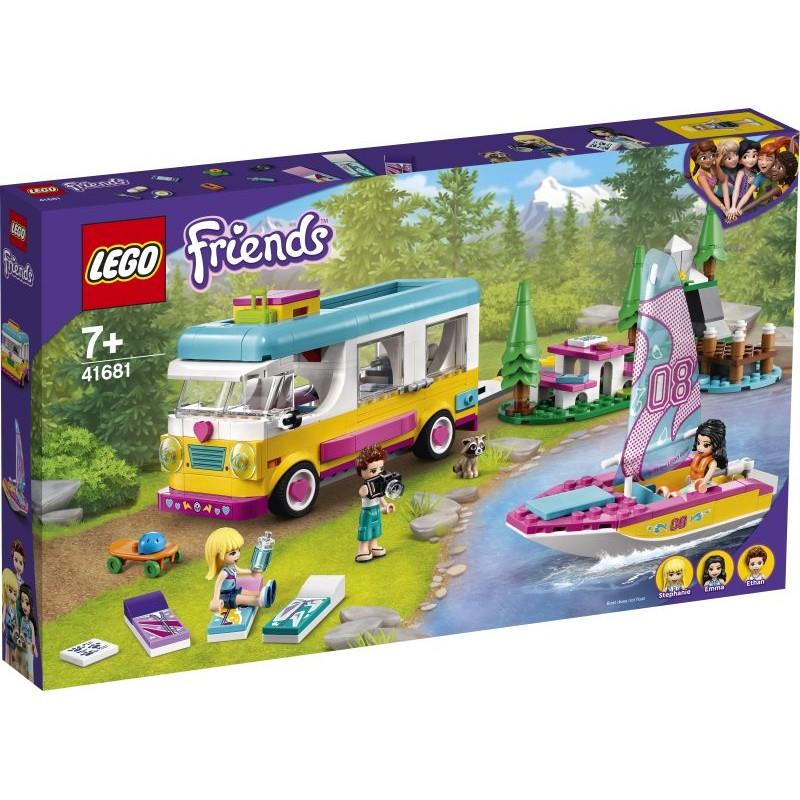 Lego Friends 41681 : Forest Camper Van and Sailboat