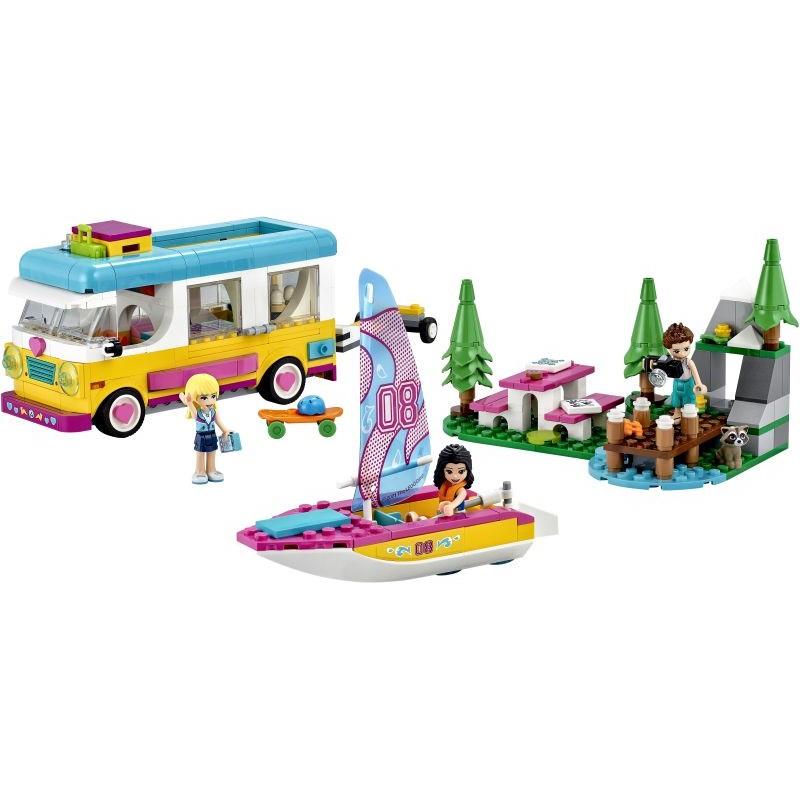 Lego Friends 41681 : Forest Camper Van and Sailboat