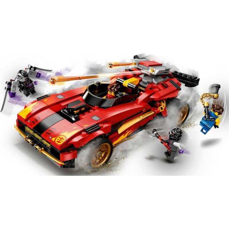 Lego Ninjago 71737 : Legacy X-1 Ninja Charger Ninja
