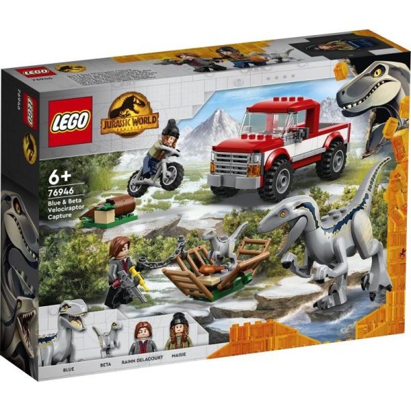 Lego Jurassic World 76946 : Blue & Beta Velociraptor Capture