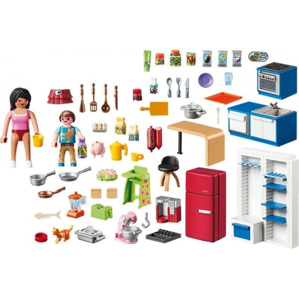 Playmobil Dollhouse 70206: Κουζίνα Κουκλόσπιτου