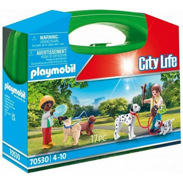 Playmobil City Life 70530: Βαλιτσάκι Βόλτα με Σκυλάκια