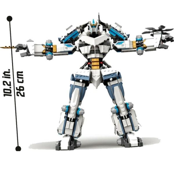 Lego Ninjago 71738 : Legacy Zanes Titan Mech Battle Ninja