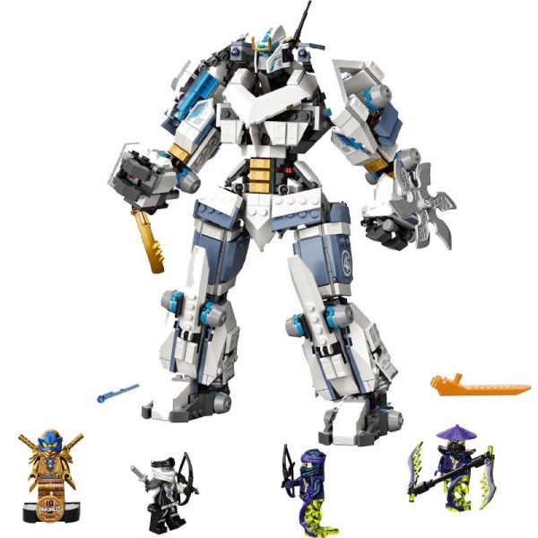 Lego Ninjago 71738 : Legacy Zanes Titan Mech Battle Ninja