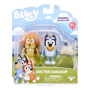 Bluey Doctor Check Up Σετ Φιγούρες 2 τεμ.