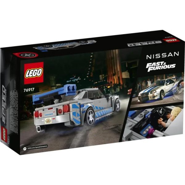 Lego Speed Champions 76917 : Fast & Furious Nissan Skyline GT-R (R34)
