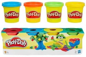 Play-Doh 4 Βαζάκια Πλατελίνη