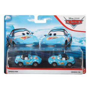 Disney Cars Dinoco Mia & Dinoco Tia - 2 Αυτοκινητάκια